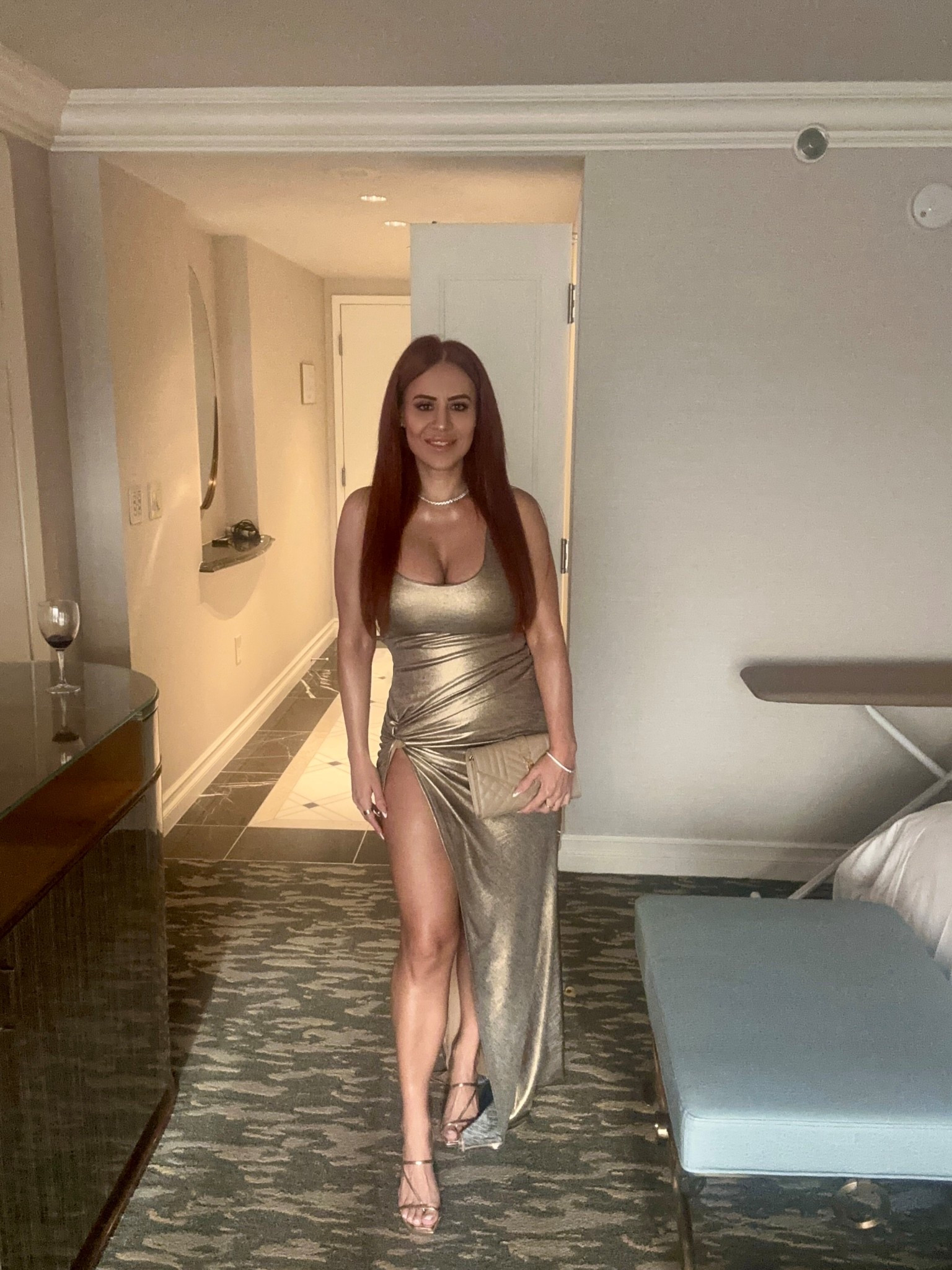 Dress has stretch and runs big. I bought small normal is medium 

#LTKStyleTip #LTKBeauty