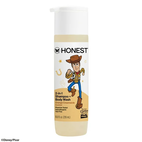 The Honest Company Disney Pixar Toy Story Champú y Gel de Baño 2 en 1, Orange Creamsicle, 12 fl... | Walmart (US)