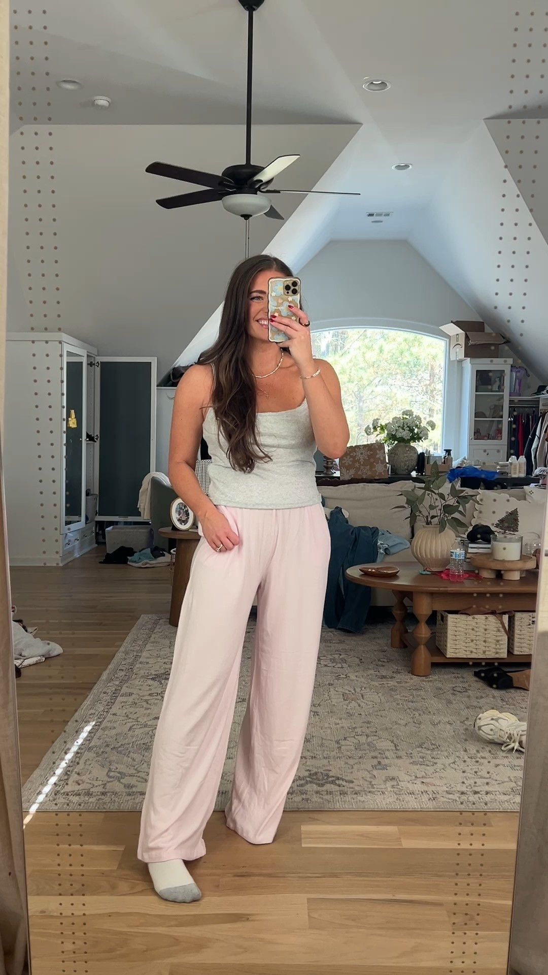 ⭐️ 40% off everything & extra 15% off with code AFMORGAN 🤩⭐️
I’m a true size 8/M & 5’5. My waist 29”, hips 40”, & bust 36.5” 

Sizing info:

•starting Jeans (my fave style ever!) TTS - 29 reg
• wide leg jeans TTS - 29 reg 
•tees & sweaters all TTS - M
•skorts TTS - M
•sweatshirt size L
•sweatpants & lounge pants TTS - M •Sherpa puffer & brown dress coat TTS - M 

Abercrombie haul! 😍🫶🏼 ordered some new jeans, tops (that gold shimmer tho!!!), & outfits for winter/the holidays ✨ & OMG! if you’ve never tried their jeans they’re truly top tier 🤌🏼⭐️ almost entire site is 40% off 🤩👏🏼 AND code AFMORGAN stacks for extra 15% off!!! ⭐️ this haul is SO GOOD OMG!!!! New built in bra tops that are STUNNING & my fave jeans in a new wash + a new wide leg style!!!! I love!!! & The sweats + sweatshirts + lounge fits thoooo 🙌🏼 primo comfort!!! NEXT level softness & comfort! 💯 What’s your fave from this Abercrombie haul?! 👇🏼 🔗 Comment SHOP for the exact links for everything in this haul! 🔗 & Linking everything for y’all w sizing info on my LTK linked in my Instagram bio! 😘 

Direct URL: 

@shop.LTK @abercrombie 

*Offer valid online only 12/9/2025-12/24/2025 in US/CA. Exclusions apply as indicated. Online price reflects discount. *Use code AFMORGAN to get an additional 15% off almost everything in stores and online at checkout from 12/12/2025-12/15/2025 in US/CA. Exclusions apply. See details online. Exclusions: Clearance, Vol. 28 Collection, Pride Collection, PGA, NFL, NHL, NBA, MLS, MLB and NCAA Licensing, Golf Licensing, Cashmere, Leather, Suede, Down, Sunglasses, All Multipacks, and Watches

#LTKSeasonal #LTKSaleAlert #LTKHoliday