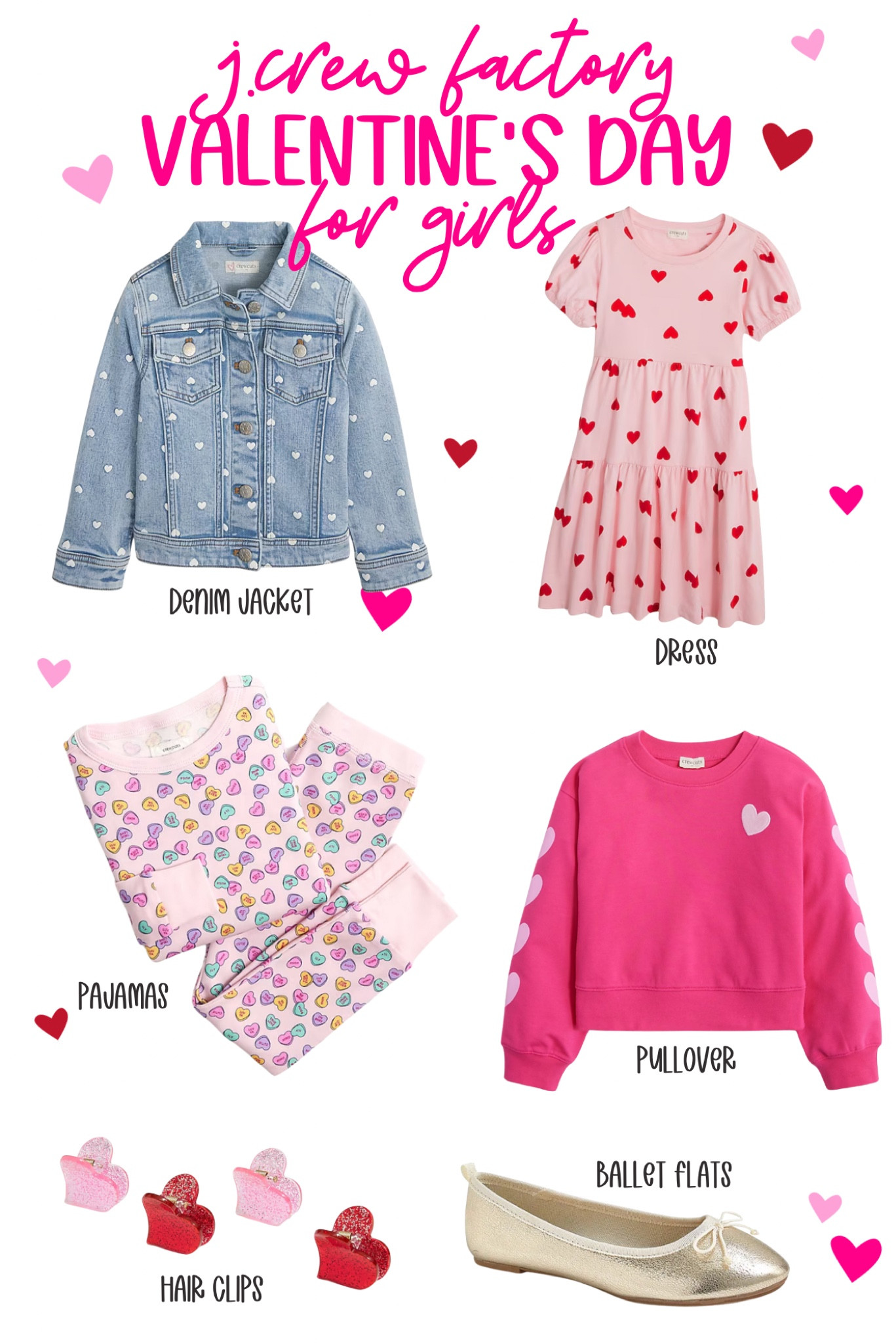 J.Crew Factory has adorable options for girls on sale!

Valentine’s Day
Girls clothing
Girls outfits
Pajamas

#LTKSeasonal #LTKStyleTip #LTKKids