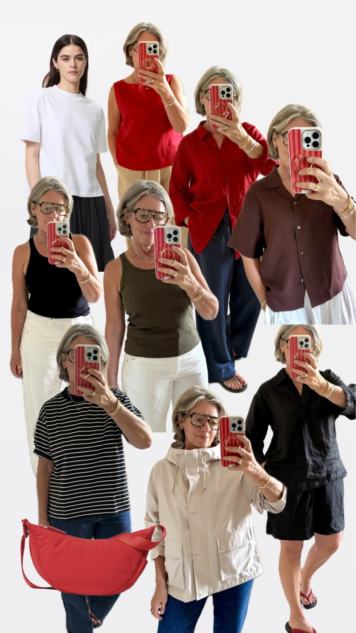 My Uniqlo favourites! 
I wear size Medium in bra tops
Size Latge in lien trousers
Size large in tee shirts
Size large in the cotton parka 
Size XL in 100% pin shirt
Size 30/31 in baggy jeans 
Size 29/31 in straight legs 

Summer Style, Summer Outfit Inspiration, Uniqlo, Casual Summer Pieces, Linen, Everyday Summer Outfits, Holiday Essentials, Holiday Style
Ad

#LTKuk #LTKsummer #LTKeurope