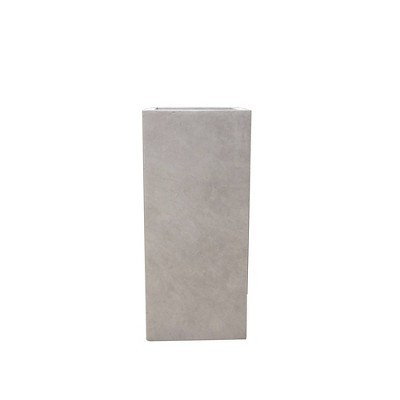 Rosemead Home & Garden, Inc.14" Wide Square Concrete/Fiberglass Modern Indoor/Outdoor Planter Weathered Gray | Target