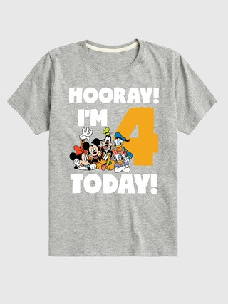 Toddler Disney Hooray Im 4 Today Graphic Tee | Gap (US)