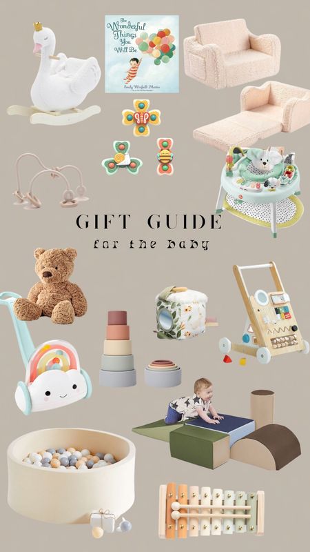 Gift guide for the baby 

Baby gift ideas 
Gift guides
Holiday gifts 


#LTKGiftGuide #LTKSeasonal #LTKHoliday