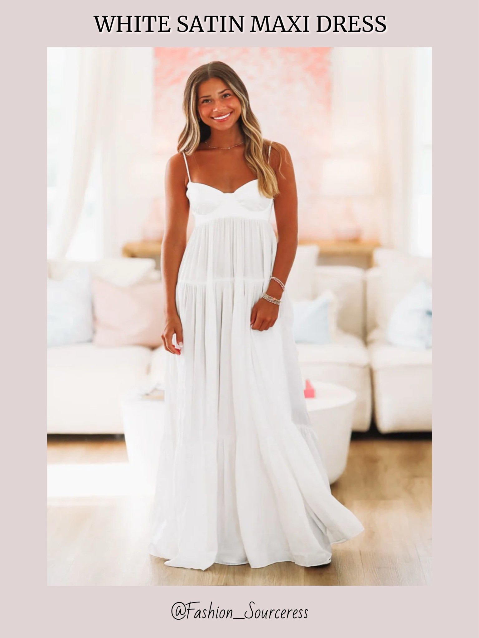 White satin maxi dress for a formal occasion or date night 

White dresses, long white dresses, wedding rehearsal dress, rehearsal dinner dresses, rehearsal dinner outfit for bride to be, white maxi dress, formal white dress, summer formal dresses, date night dress, honeymoon vacation dresses, summer party dress, party outfit, white dress for bridal celebration, bridal shower dress, engagement party dress, engagement party outfit, dress for engagement , engagement photo session , 

#LTKxNSale #LTKStyleTip #LTKParties #LTKWedding