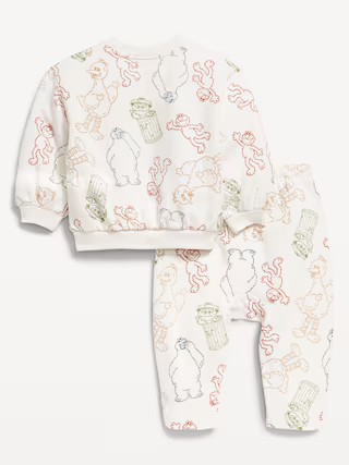 Sesame Street™ Elmo Graphic Sweatshirt and Pants Set for Baby | Old Navy (US)
