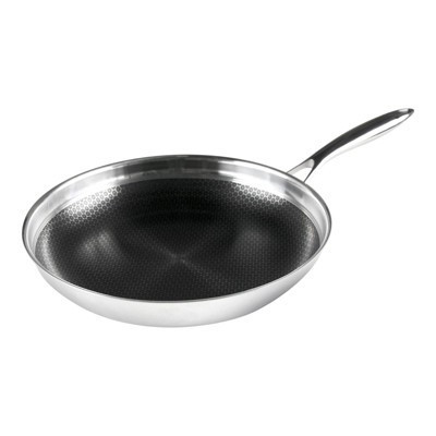 Frieling Black Cube 12-1/2 Inch Stainless/Nonstick Hybrid Fry Pan | Target