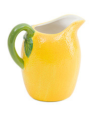 9in Figural Lemon Pitcher | Kitchen & Dining Room | Marshalls | Marshalls