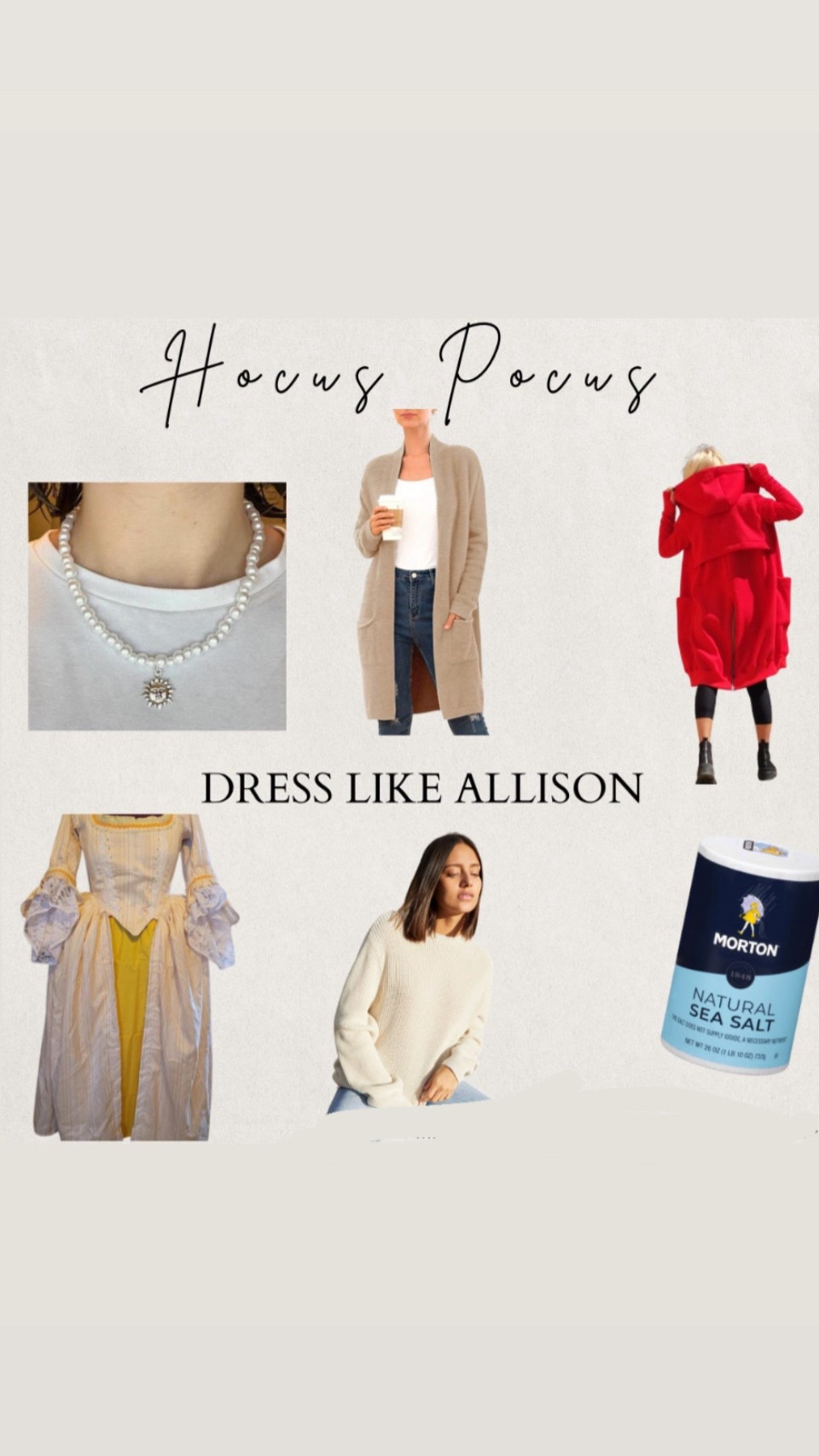 Dress like Allison from
Hocus Pocus.
