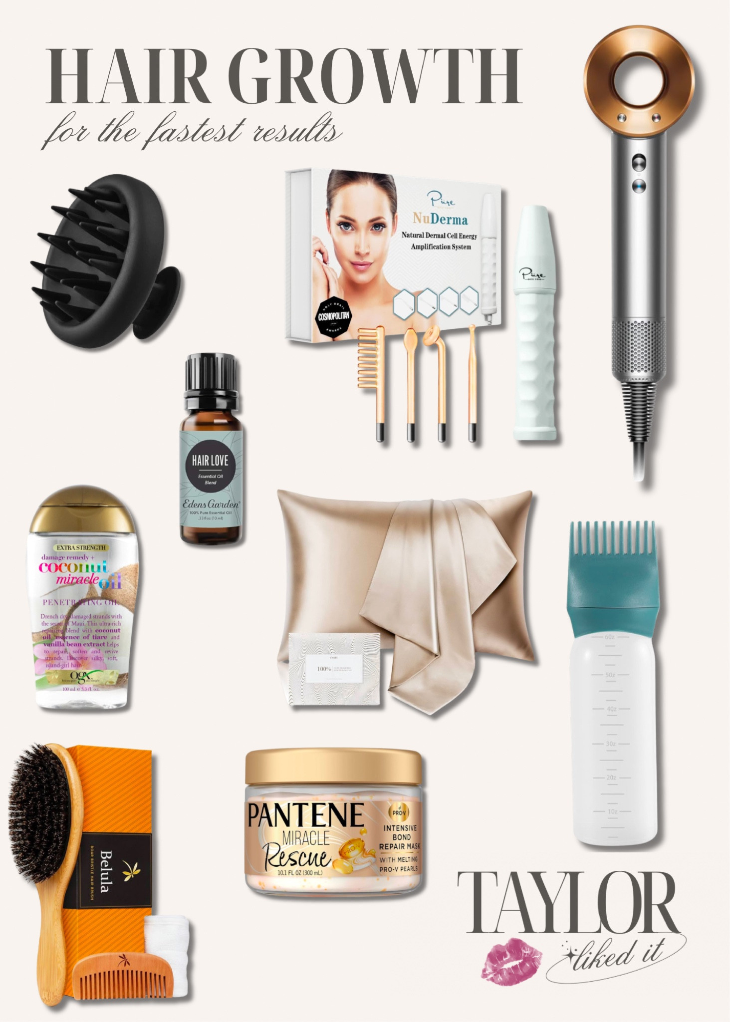 These are all the products I’ve used the past couple months on my hair, and I have seen actual results! The only product I don’t own (yet) is the blow dryer! I usually air dry, but washing my hair more often, massaging my scalp with a hair oil and mask has done wonders on my hair! 

#haircare #hairproducts #amazonfinds

#LTKSaleAlert #LTKGiftGuide #LTKBeauty