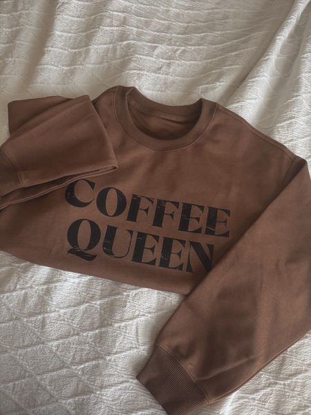 Coffee lover sweatshirt—brown and coffee centered. I wear a small  

#LTKGiftGuide #LTKMostLoved #LTKfindsunder100
