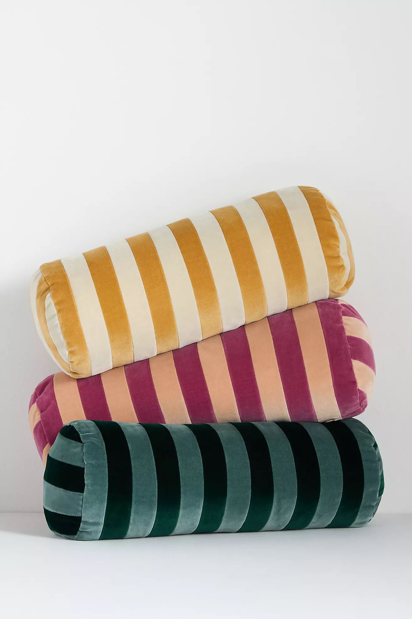 Christina Lundsteen Stripe Bolster Cushion Pillow | Anthropologie (US)