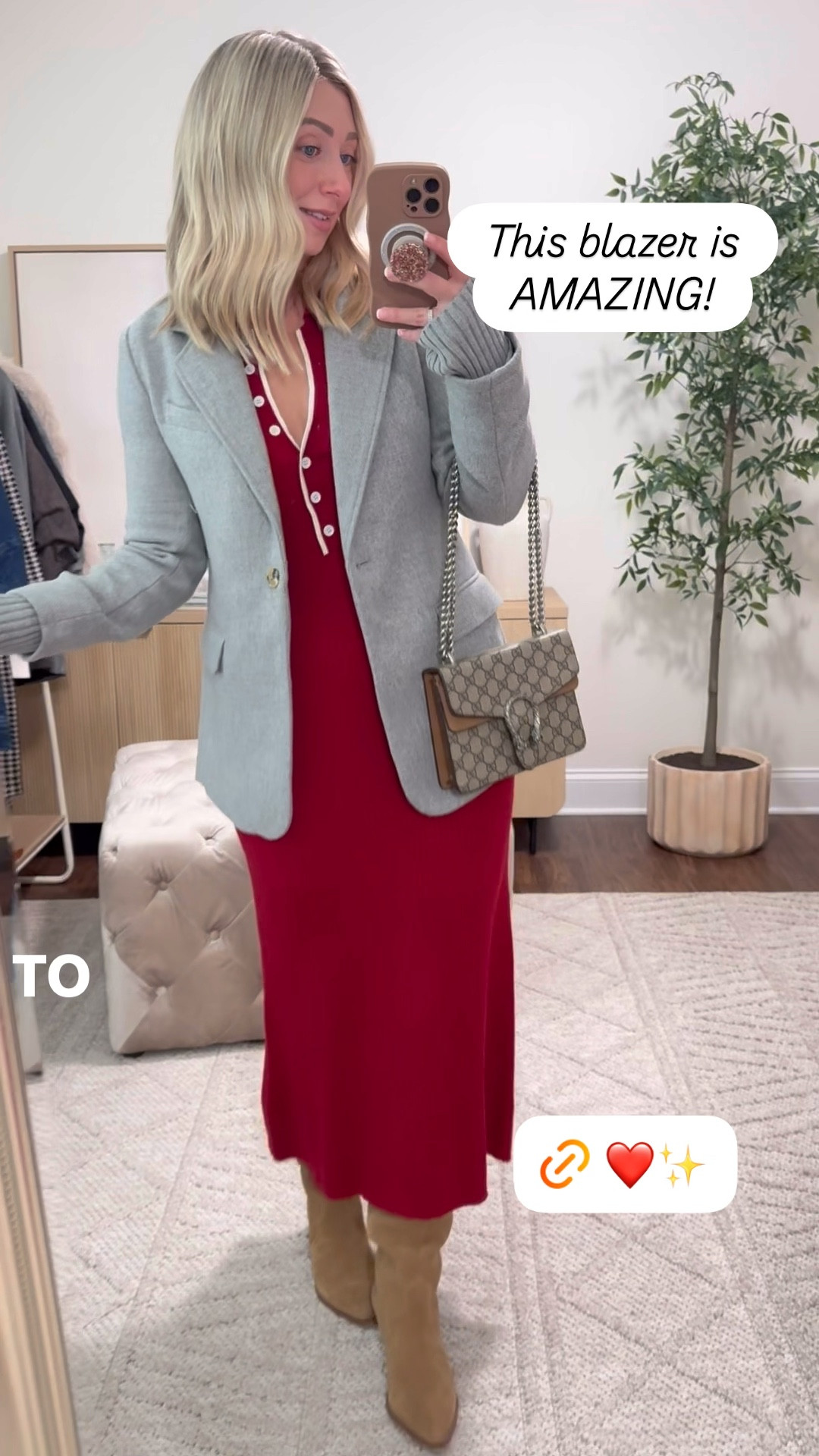 The blazer you need for Fall and Winter! It’s an exact look for less to a designer one that’s $350 😳…this one is only $40!!! 👏🏻 It’s selling FAST! Runs TTS, I’m a size 4 wearing the size small! Shop via 🔗 in my bio!

Blazer + dress size small, boots size up 1/2 size! 

Walmart blazer, favorite daughter, petite outfits, blazers, winter outfits, Marc fisher boots 

#LTKFindsUnder50 #LTKHoliday #LTKGiftGuide