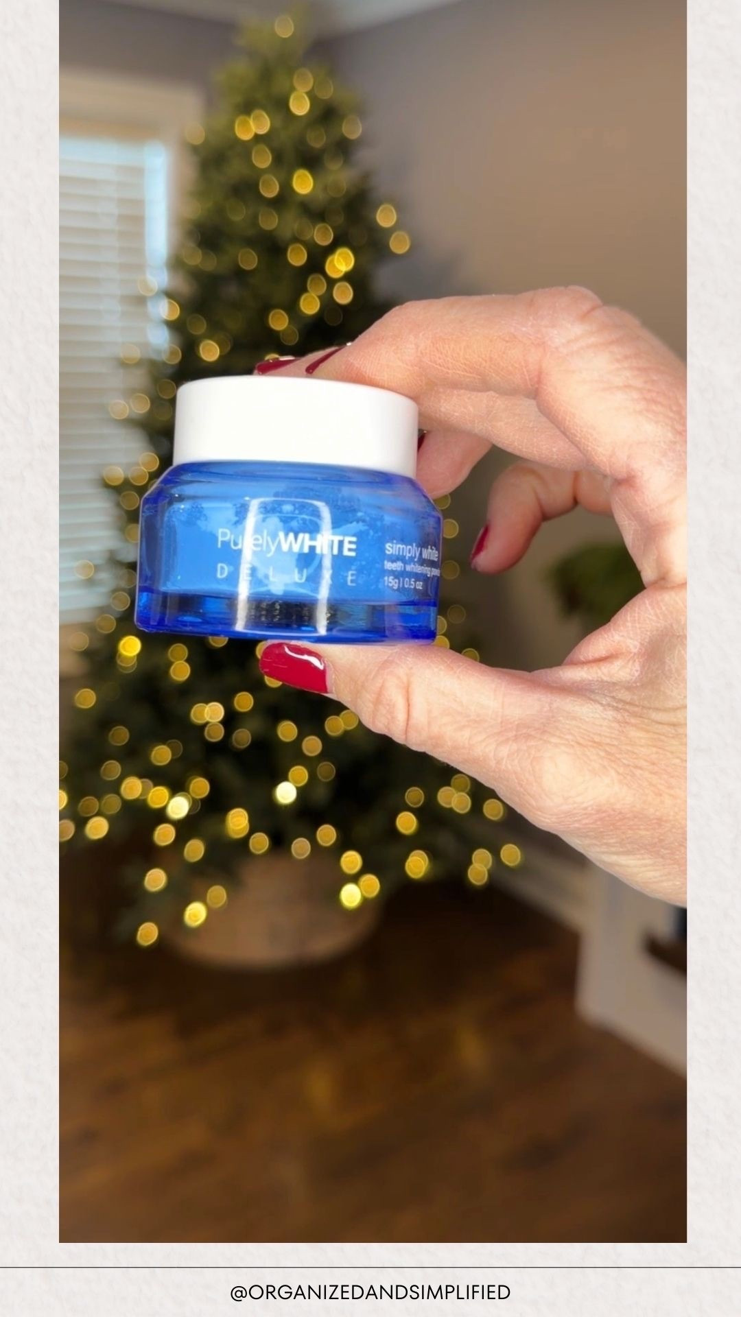 This is what I use to whiten my teeth every night!  It works amazing and fits perfectly in a stocking! 

#LTKHoliday #LTKGiftGuide #LTKHome