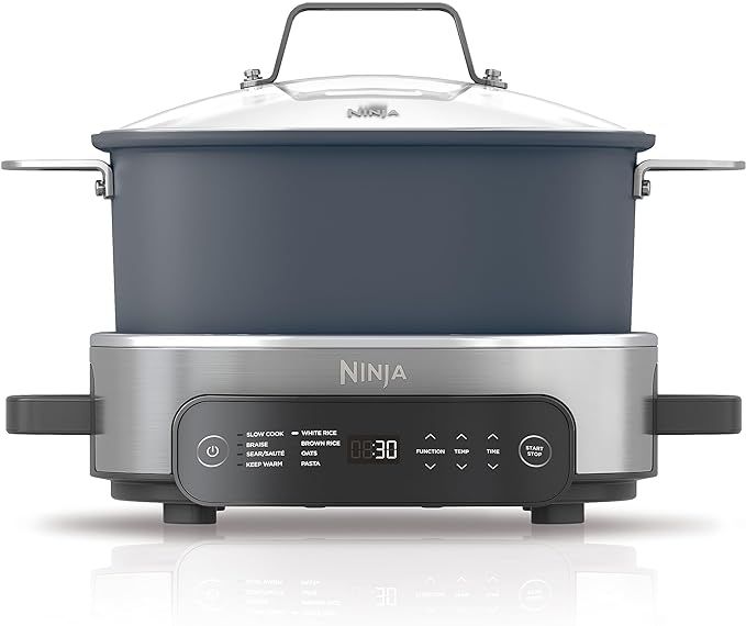 Ninja MC1101 Foodi Everyday Possible Cooker Pro, 8-in-1 Versatility, 6.5 QT, One-Pot Cooking, Rep... | Amazon (US)