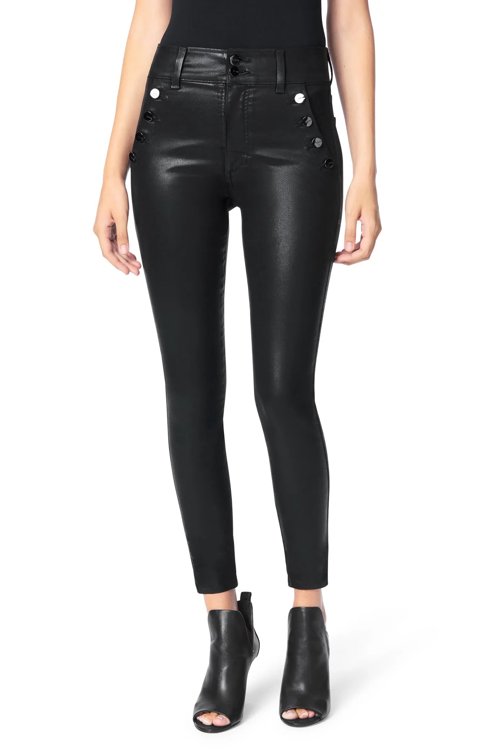 The Georgia Coated High Waist Ankle Skinny Jeans | Nordstrom