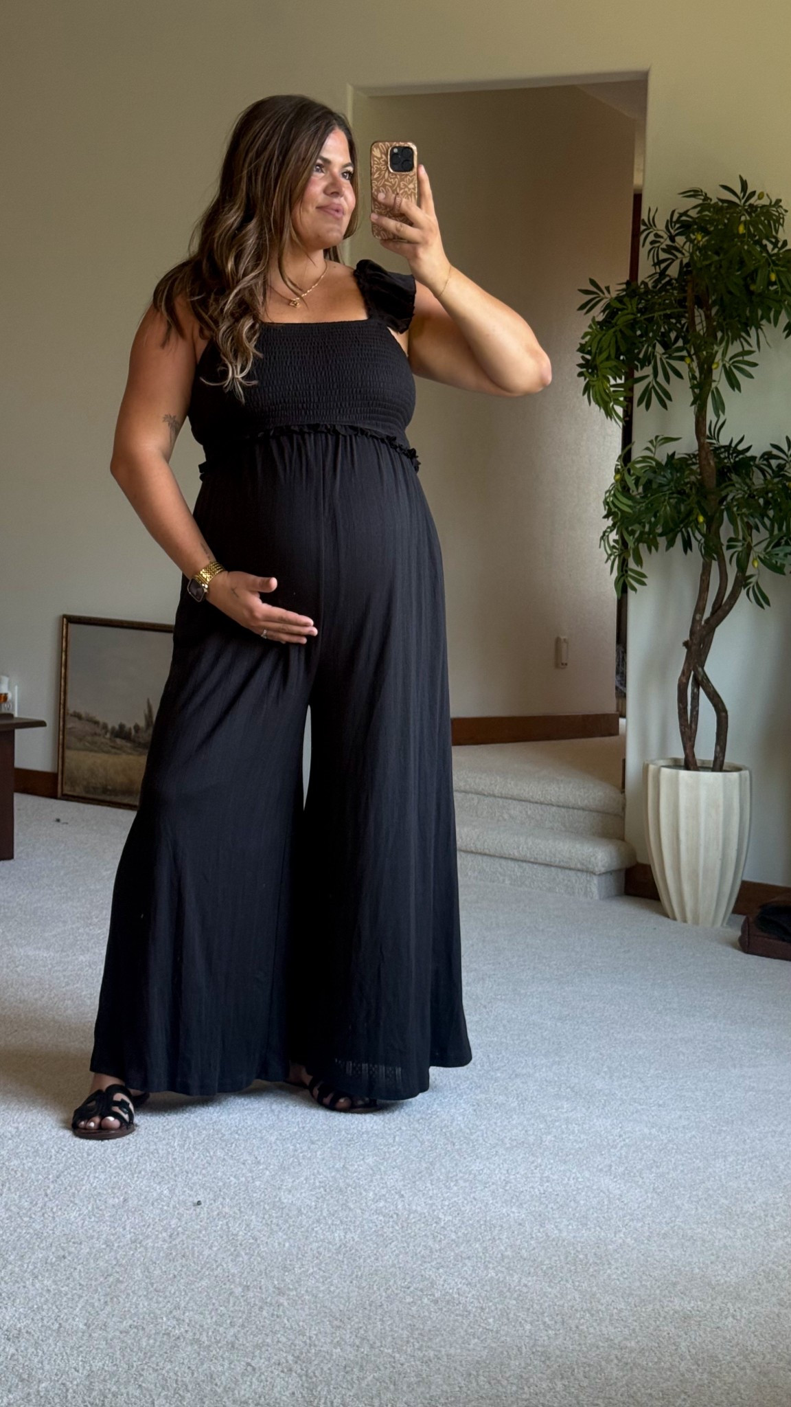 Maternity jumpsuit from Amazon! Perfect for baby shower, teacher outfit, special events. Wearing xl and there’s tons of room! Typically a 14

#LTKBump #LTKMidsize #LTKFindsUnder50