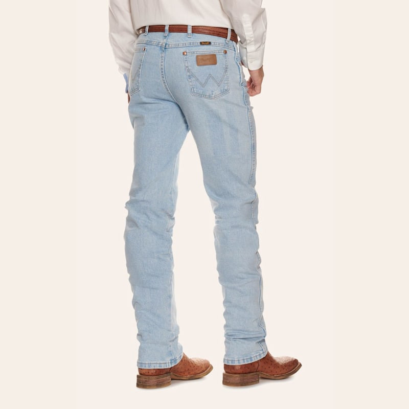 Wrangler Men's Cowboy Cut Bleach Slim Fit Active Flex Jeans | Cavender's