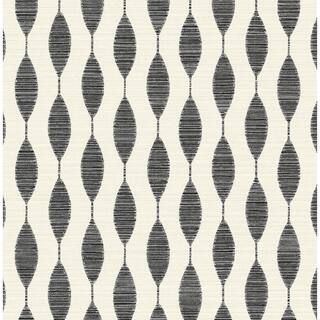 30.75 sq. ft. Eclipse and Linen Ditto Vinyl Peel and Stick Wallpaper Roll | The Home Depot