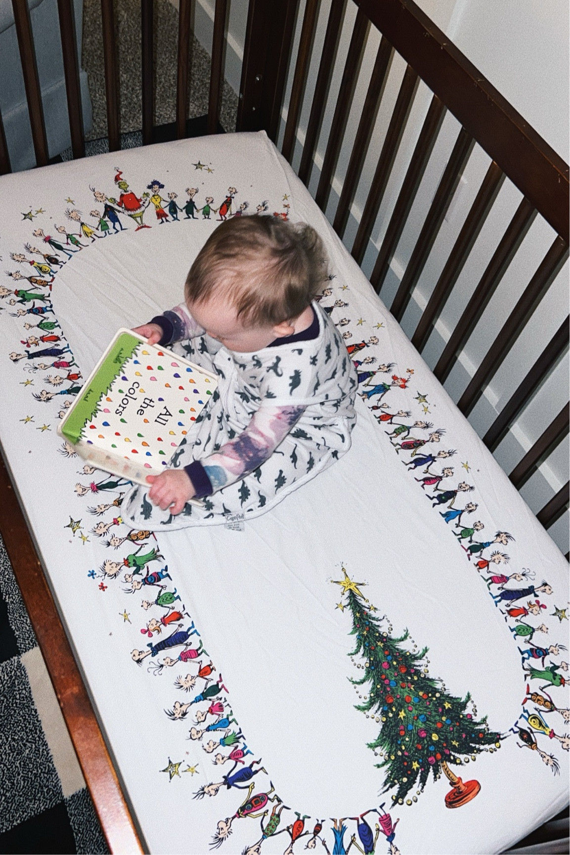 this crib sheet has my 💚

#LTKBaby #LTKHoliday #LTKKids