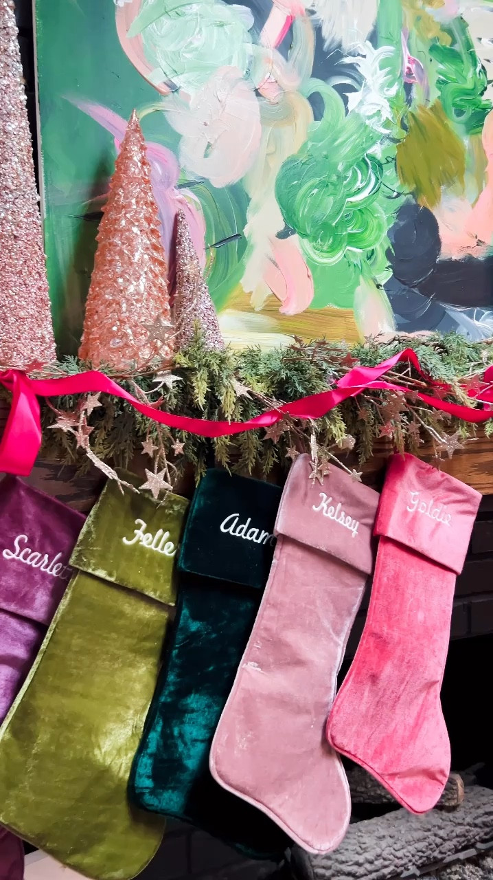 Christmas decor mantle garland stockings

#LTKHome #LTKHoliday #LTKSeasonal