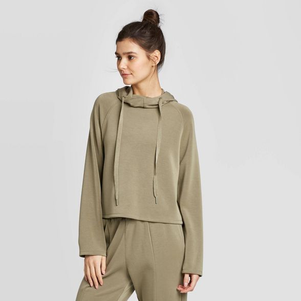 Women's Slounge Sweatshirt - JoyLab™ Dusty Peach | Target