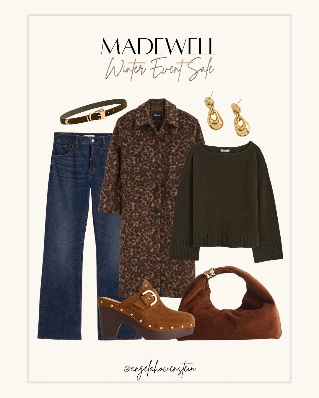 Madewell winter staples on repeat 🤎 Leopard layers, great denim, and easy knits—now up to 70% off + extra 50% off sale with code WINTER. Such a good time to grab the classics.

#Madewell #MadewellSale #WinterStyle #EverydayDenim #LeopardStyle #ClassicLayers #LTKSale #LTKFinds



#LTKSeasonal #LTKSaleAlert #LTKOver40
