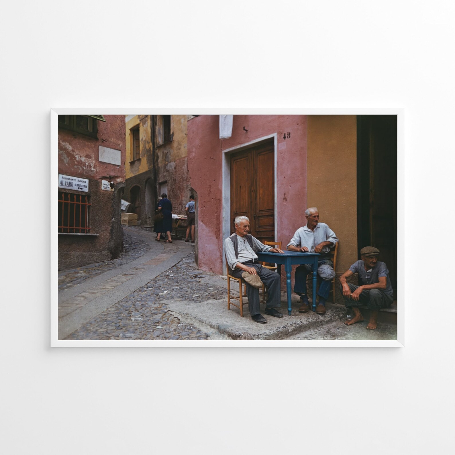 Slim Aarons Portofino Cafe Print Poster, Vintage Print, Photography Prints, High Society Photo Pr... | Etsy (US)