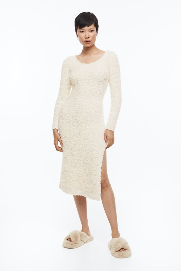 Fluffy-knit Dress | H&M (US)
