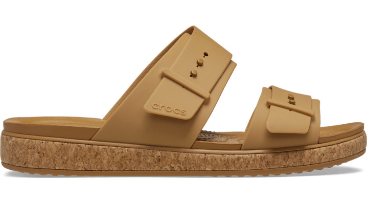 Brooklyn Buckle Low Low Cork Sandal | Crocs (US)