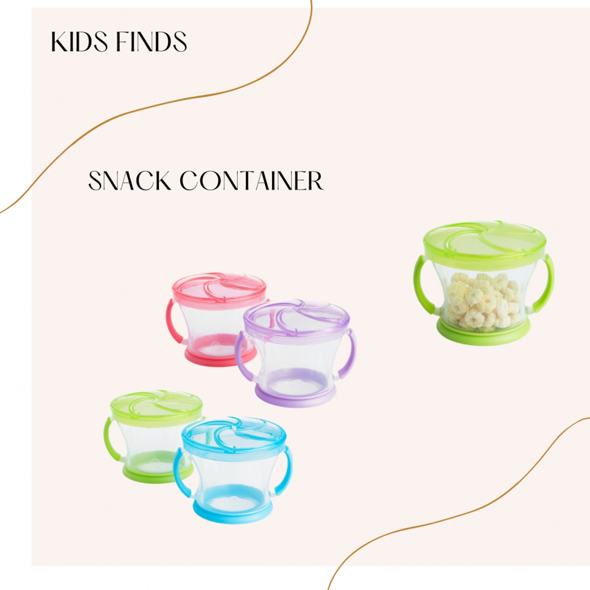 Snack Catcher Container 

#LTKkids #LTKsale #LTKcanada