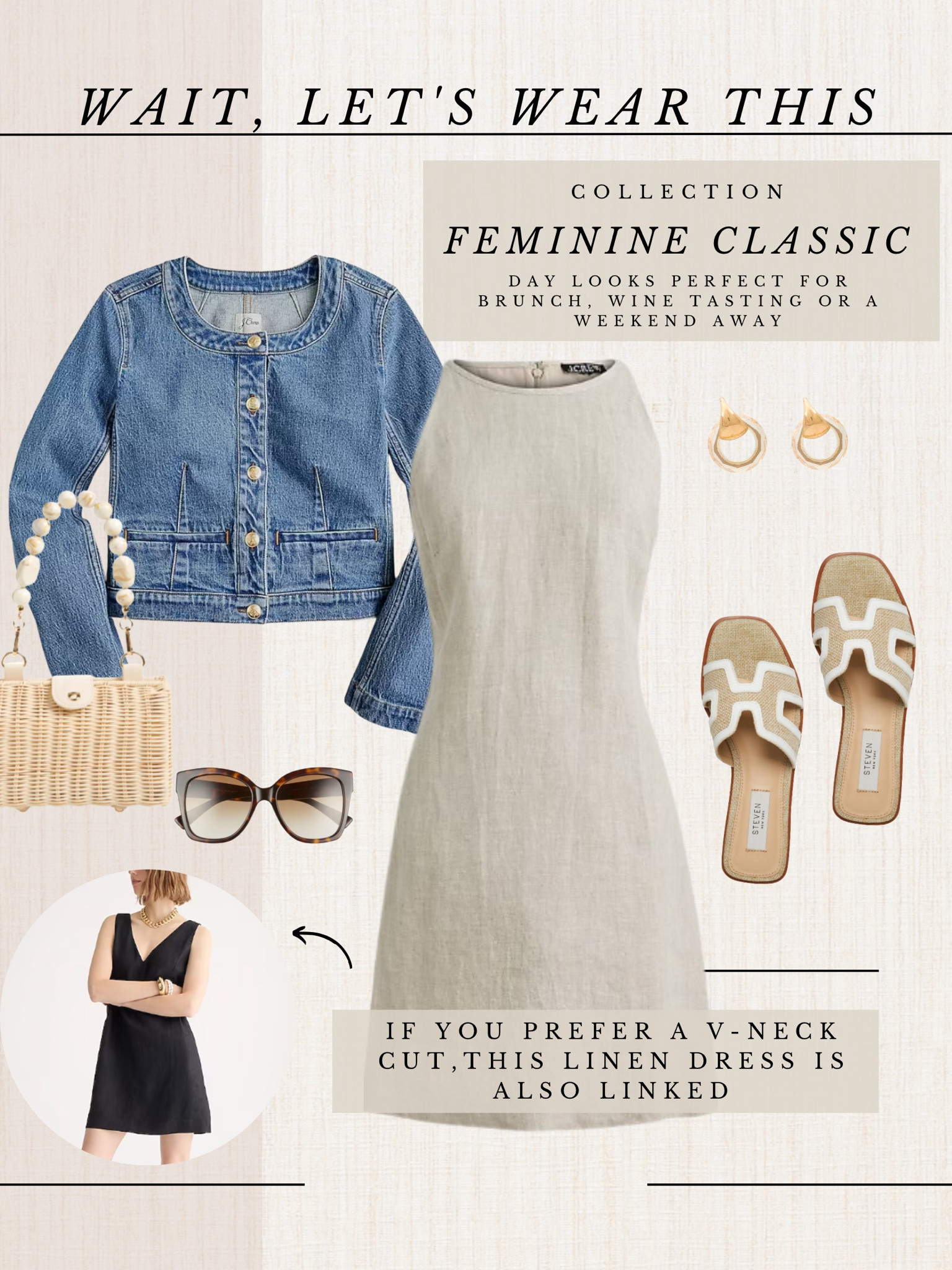 Denim jacket - 29% off! Day look for brunch/ wine tasting 🍷

#LTKFind #LTKstyletip #LTKsalealert