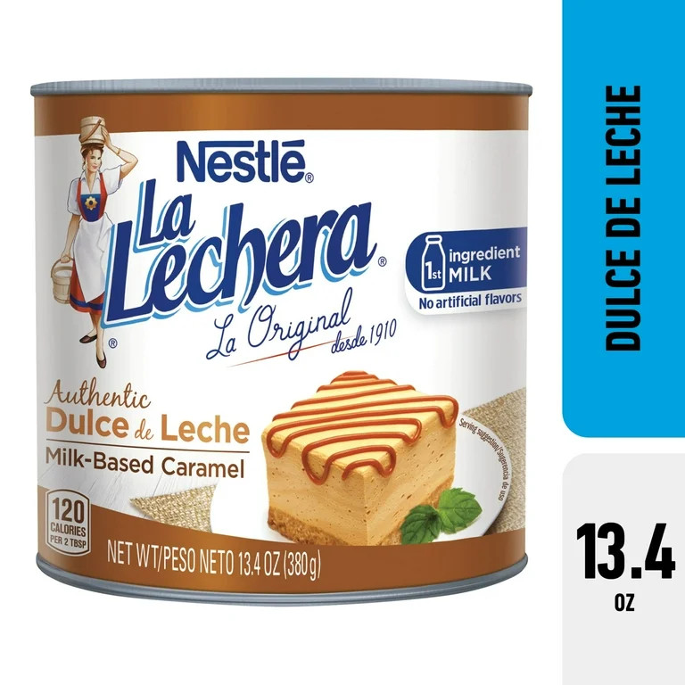 Nestle La Lechera Dulce de Leche Milk-Based Liquid Caramel for Baking Holiday Dessert, 13.4 oz Ca... | Walmart (US)