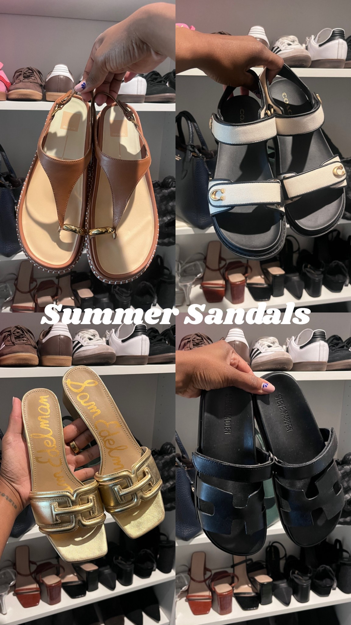 Summer starts from the ground up—aka, the perfect sandals. These are my go-to pairs for every sunny plan: city walks, brunches, and everything in between. Click to shop,  your feet can thank me later