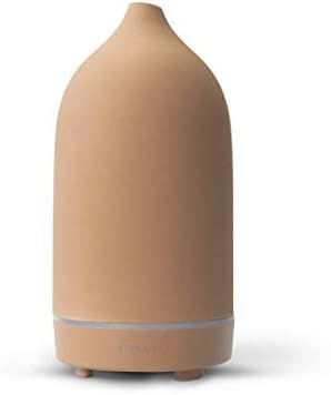 Vitruvi Stone Diffuser, Ceramic Ultrasonic Essential Oil Diffuser for Aromatherapy, Terracotta, 9... | Amazon (US)