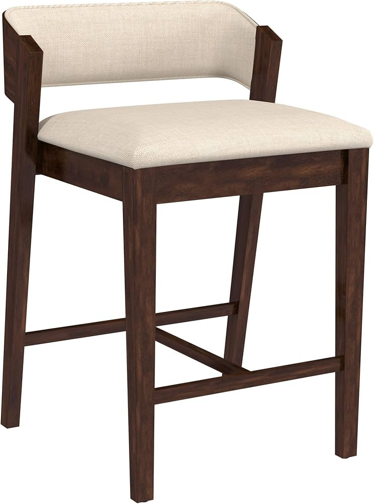 Hillsdale Furniture Dresden Counter Height Stool, Walnut | Amazon (US)