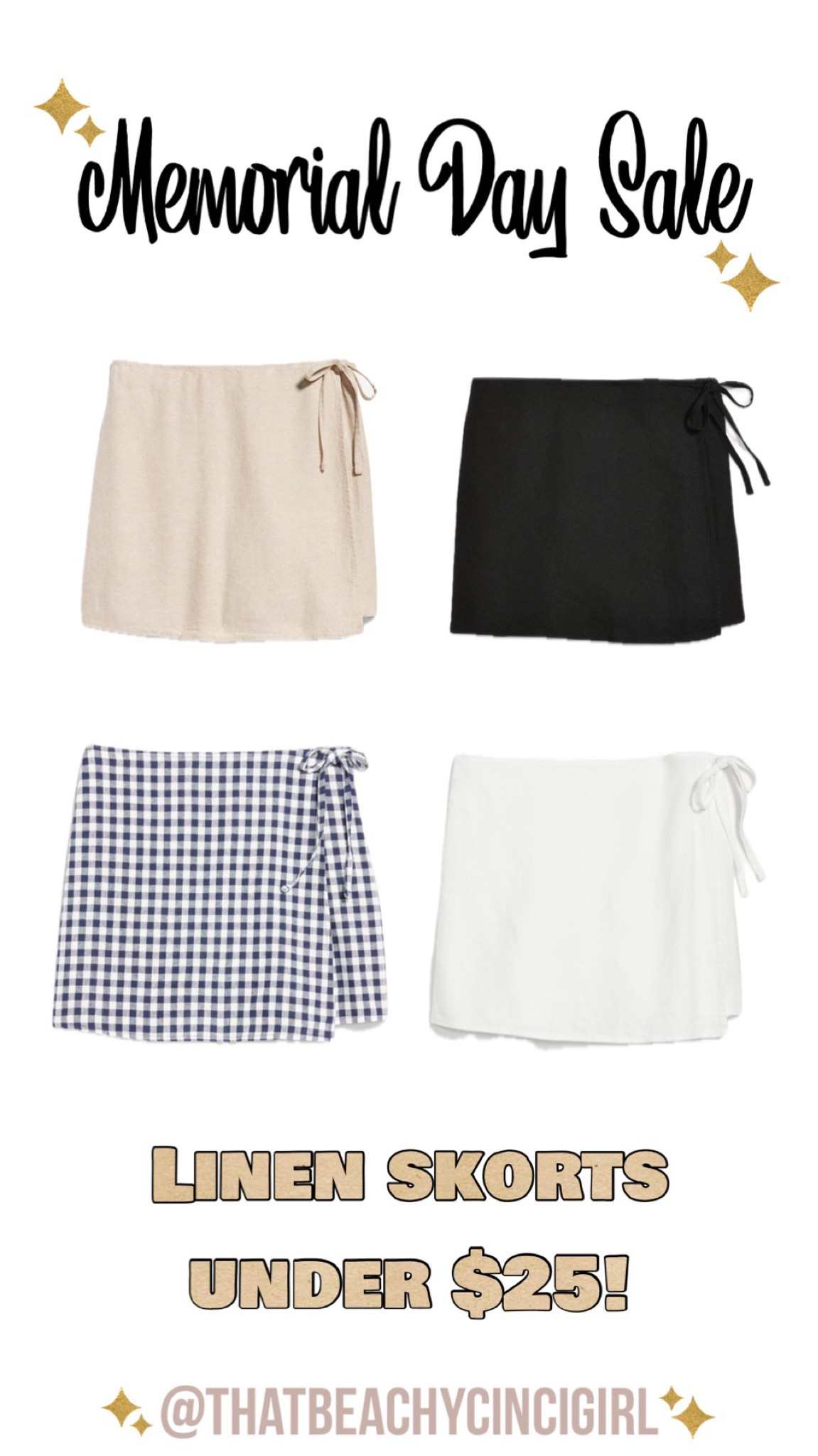 Skorts under $25?! Yes! Linen is all the rage right now. These skorts also have matching tops available!

#LTKFindsUnder50 #LTKTravel #LTKSaleAlert