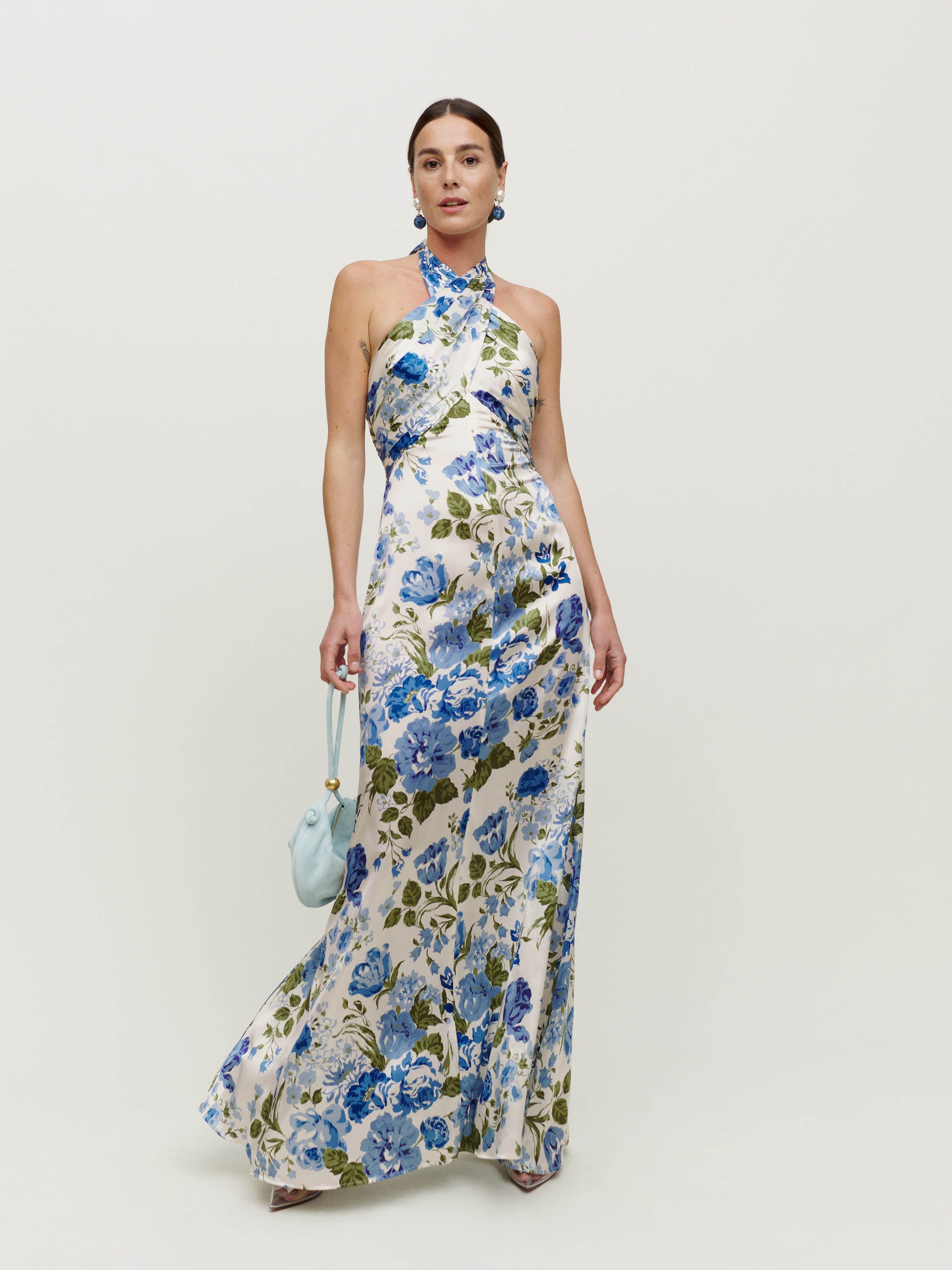Veria Silk Dress | Reformation (Global)
