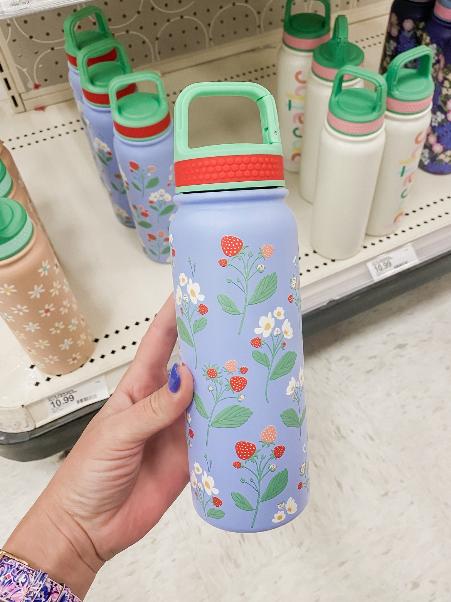 NEW Tumbler options at Target! These stainless steel water bottles, coffee mugs and tumblers are the cutest prints for spring! 🍓🌿

#LTKSeasonal #LTKFind #LTKunder50