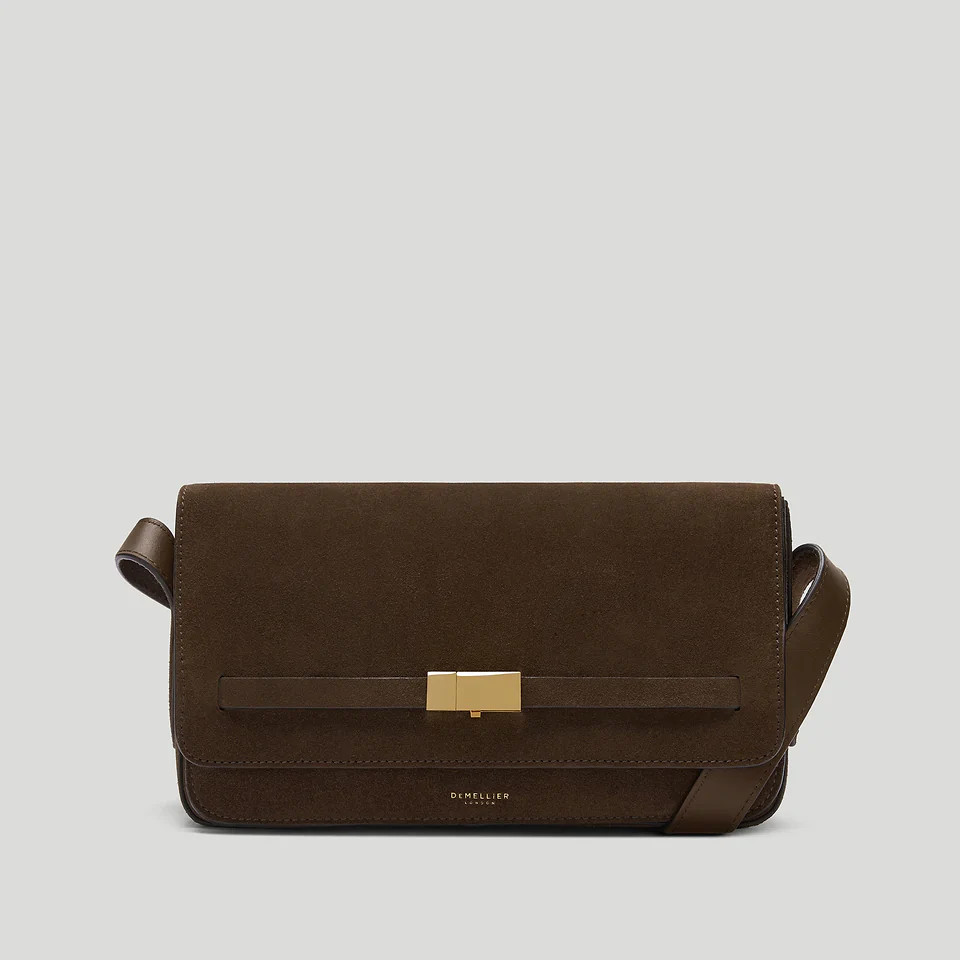 The New York Crossbody | Mocha Suede | DeMellier | DeMellier