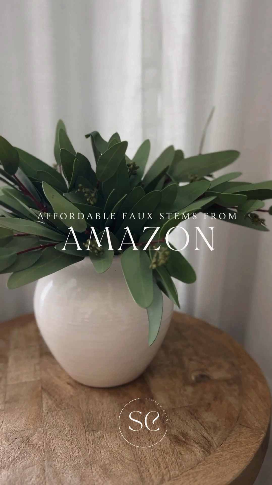 Faux Eucalyptus Stems from Amazon

#homedecor #home #fauxflorals #fauxstems #springflorals #springstems
#amazonhome #amazonhomedecor 

#LTKhome #LTKxTarget
