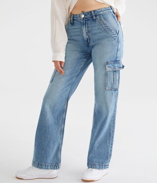 '90s Super High-Rise Wide Leg Jean | Aeropostale