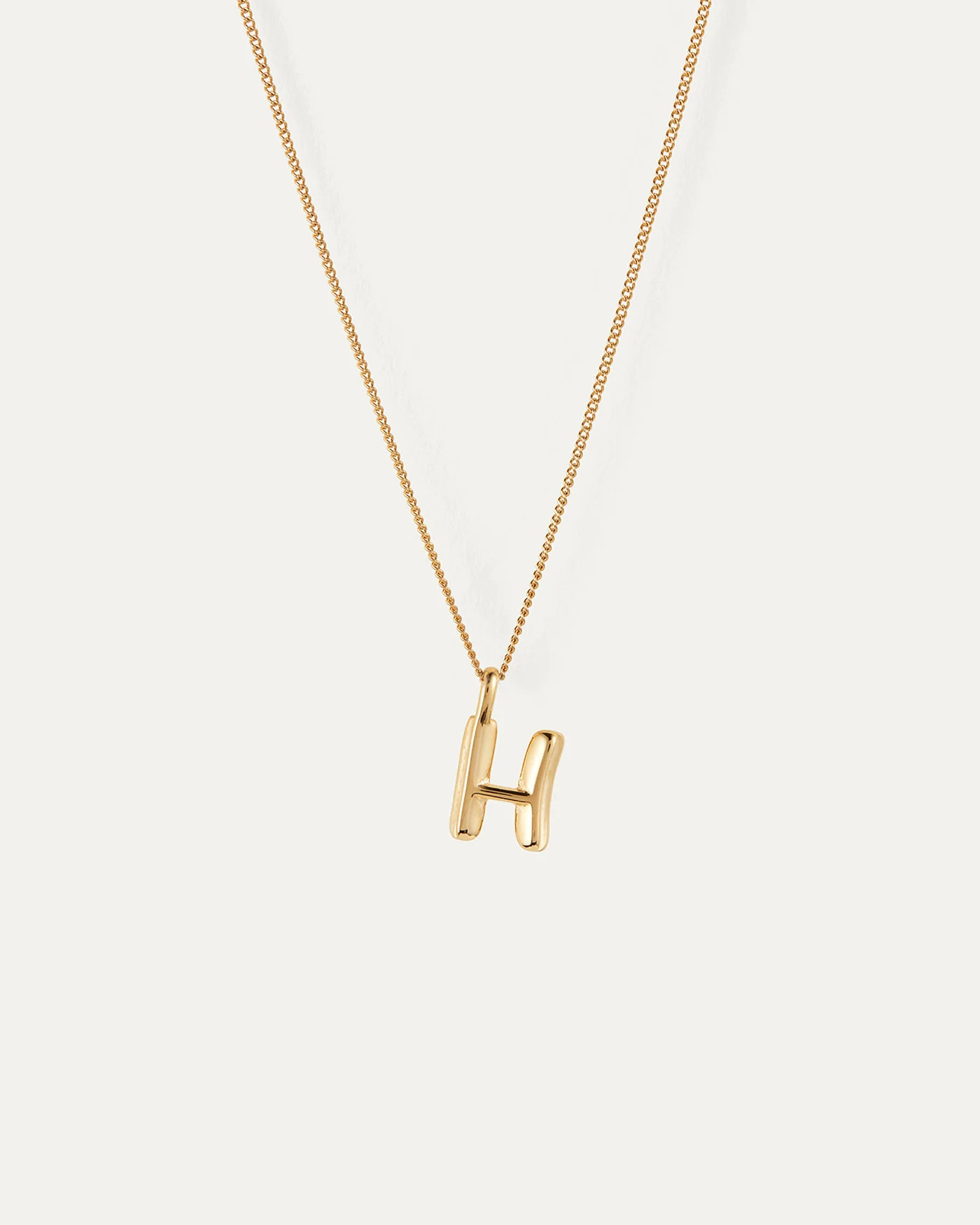 Monogram Necklace - H | Jenny Bird (US)