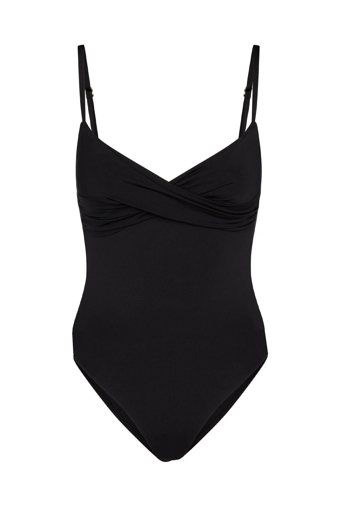 Bordeaux Moderate One Piece - Black | Monday Swimwear