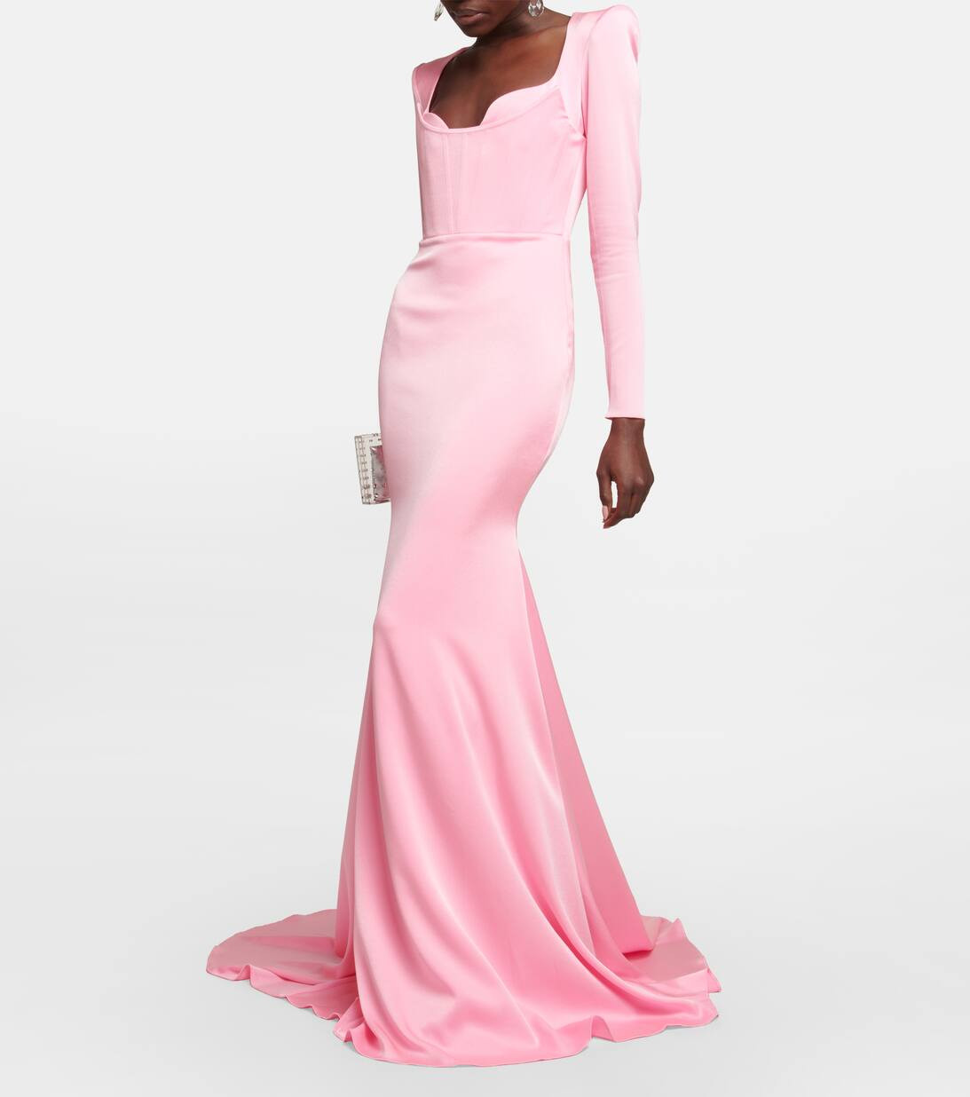 Crêpe gown | Mytheresa (INTL)