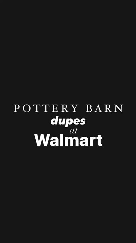 Pottery Barn Inspired Looks at Walmart | wood vase | jute runner | table cloth | lamp | waffle knit shower curtain | woven trash can | pillow | rug | neutral decor | affordable finds | Walmart finds | Walmart home decor | home decor 

#LTKhome #LTKfindsunder50 #LTKfindsunder100
