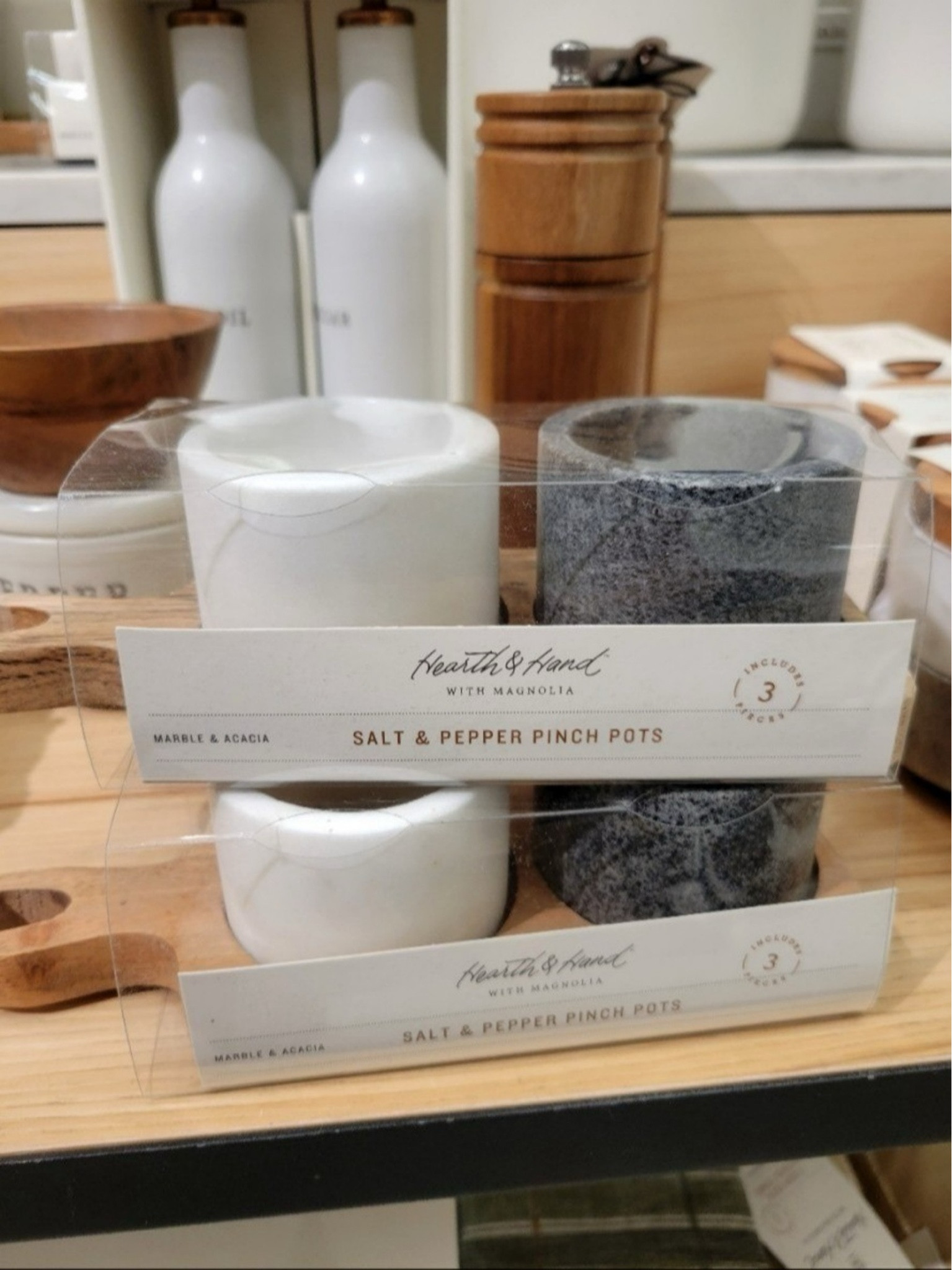 Salt & Pepper Marble Pinch Pot Set by Hearth & Hand with Magnolia - I really like these instead of a shaker type bc am I the only that feels like you have to fight the shaker 💀 I would definitely find some little spoons to go with these, so no one just uses their hands 😬 I just wish they had little lids 😭 Remember you can always get a price drop notification if you heart a post/save a product 😉 

✨️ P.S. if you follow, like, share, save, subscribe, or shop my post (either here or @coffee&clearance).. thank you sooo much, I appreciate you! As always thanks sooo much for being here & shopping with me friend 🥹 

| Wedding Guest Dress, Country Concert Outfit, Swimsuit, Jeans, Travel Outfit, Vacation Outfit, Wedding Guest Dress, Spring Outfit, Dress, Maternity, walmart fashion, walmart finds, shop with me, try on, haul, grwm, Date Night Outfit, Swimsuit, target, western, cowboy, cowboy hats, cocktail dress, mascara, rugs, bar cart, over the knee boots, clutch, clean beauty, curling iron, amazon, walmart, target home, walmart home, amazon home, amazon fashion, amazon finds, target finds, walmart finds, amazon spring, spring dresses, spring outfits, spring sandals, amanda roblessed | #LTKhome #LTKsalealert #LTKparties #LTKstyletip #LTKbeauty #LTKfamily 

