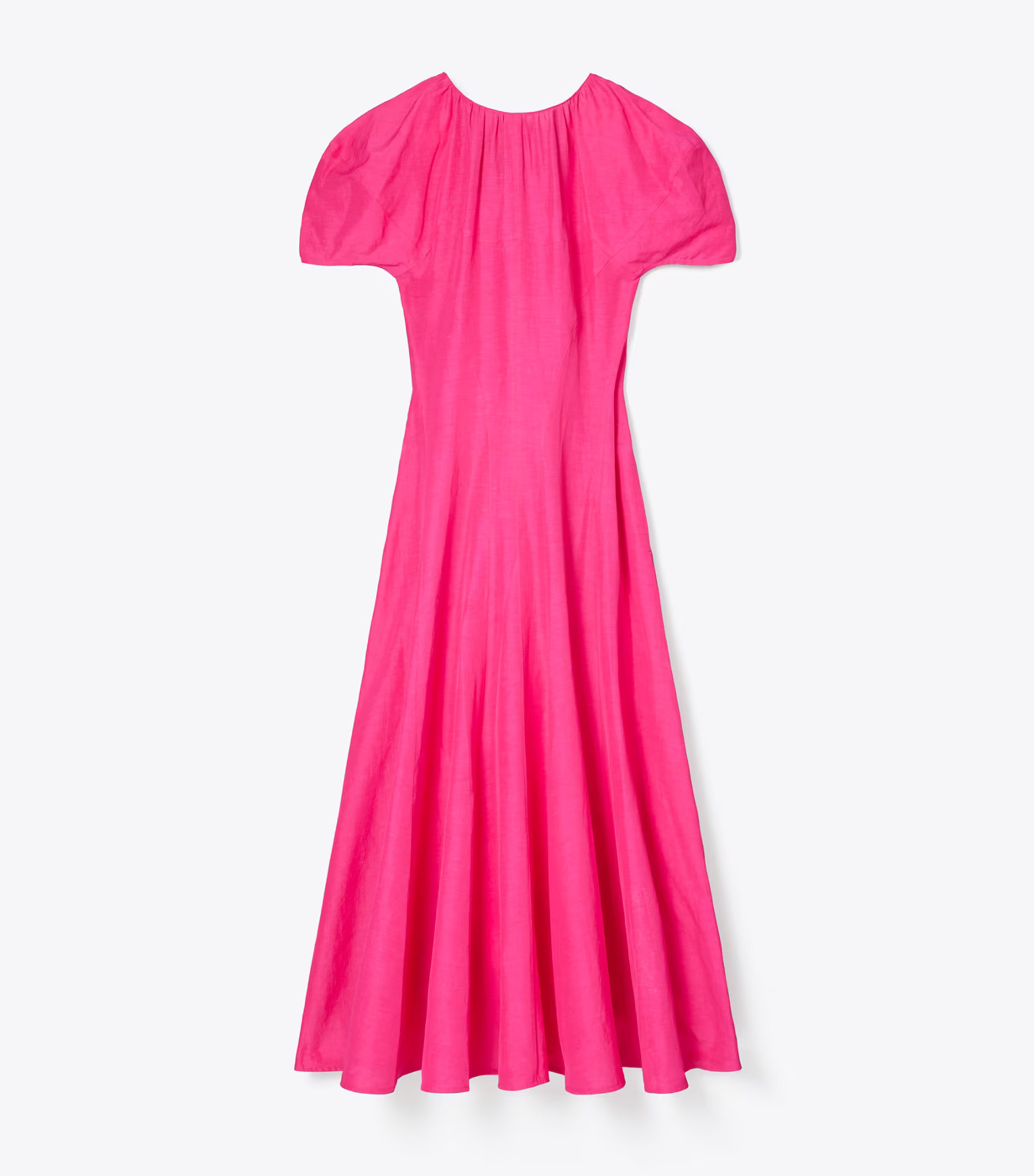 Balloon Sleeve Linen Dress: Women's Designer Dresses | Tory Burch | Tory Burch (US)