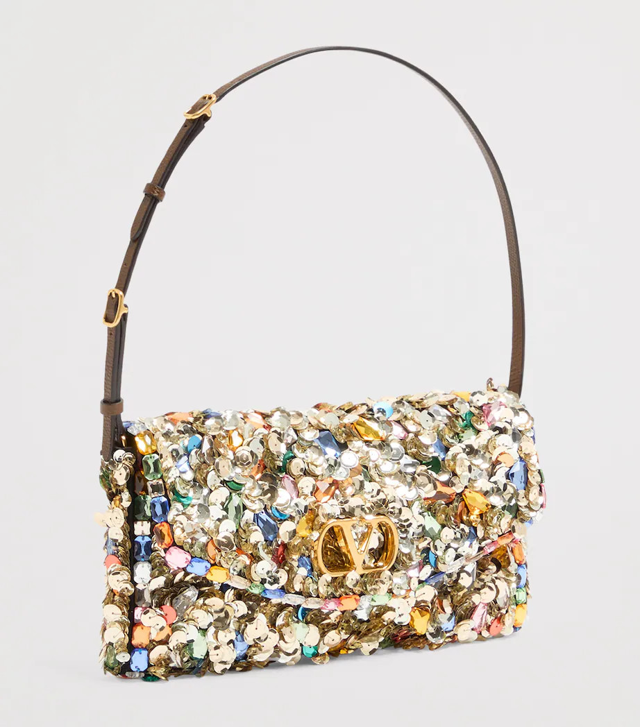 Small Embellished DeVain Shoulder Bag | Harrods (US)