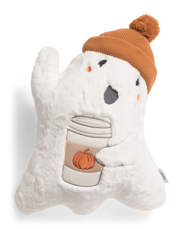 22x18 Pumpkin Spice Ghost With Hat | TJ Maxx